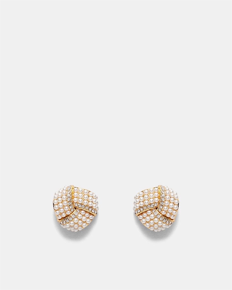 Tie The Knot Stud Earrings