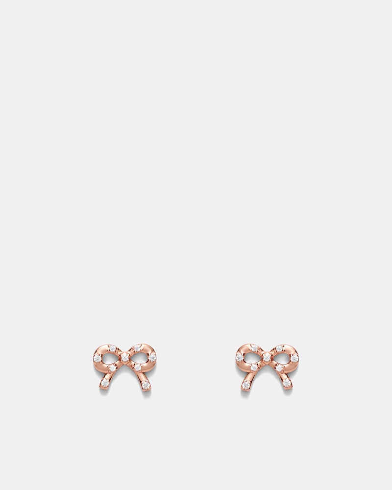 Baby Bow Stud Earrings