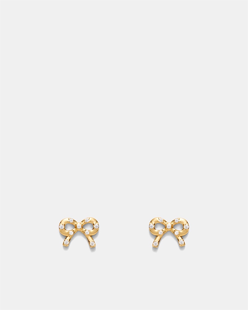Baby Bow Stud Earrings