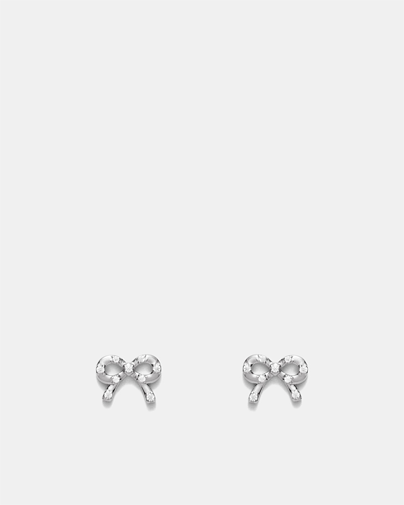 Baby Bow Stud Earrings