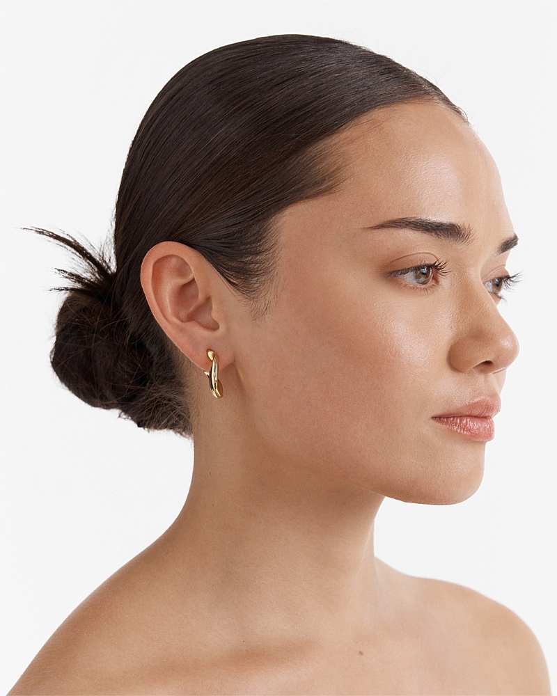 Link Up Hoop Earrings