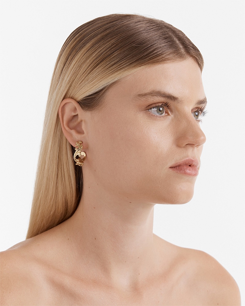At The Ball Hoop Earrings