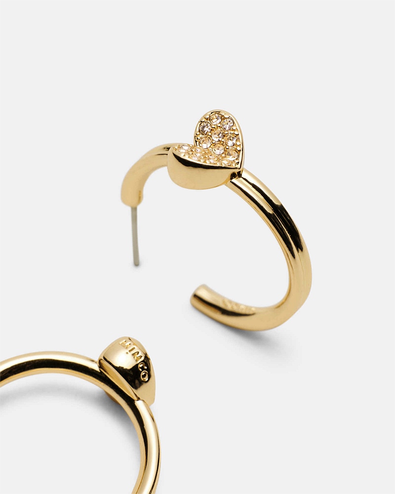 Heart To Heart Hoop Earrings