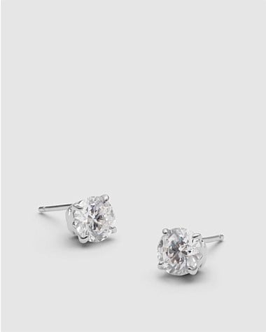 Dia-Mim 1 Carat Stud Earrings