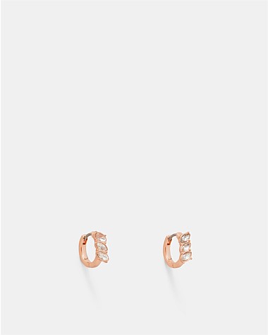 Riff Huggie Hoop Earrings