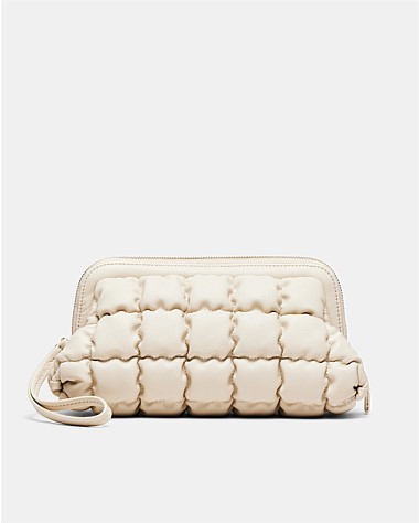 Isadora Quilted Clutch Bag