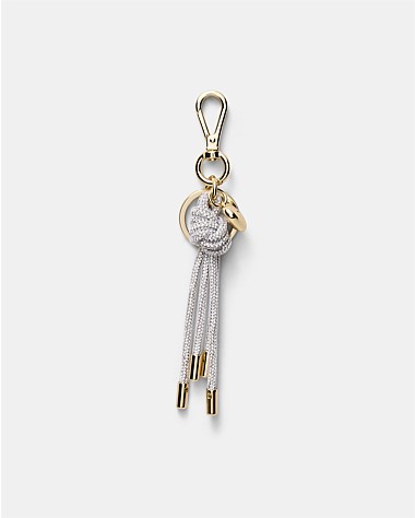 Sparkle Knot Bag Charm