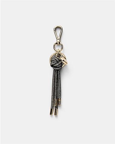 Sparkle Knot Bag Charm
