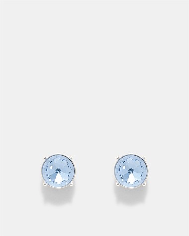 Glowy Crystal Stud Earrings