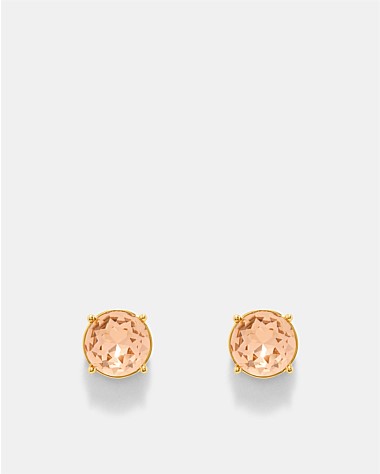 Glowy Crystal Stud Earrings