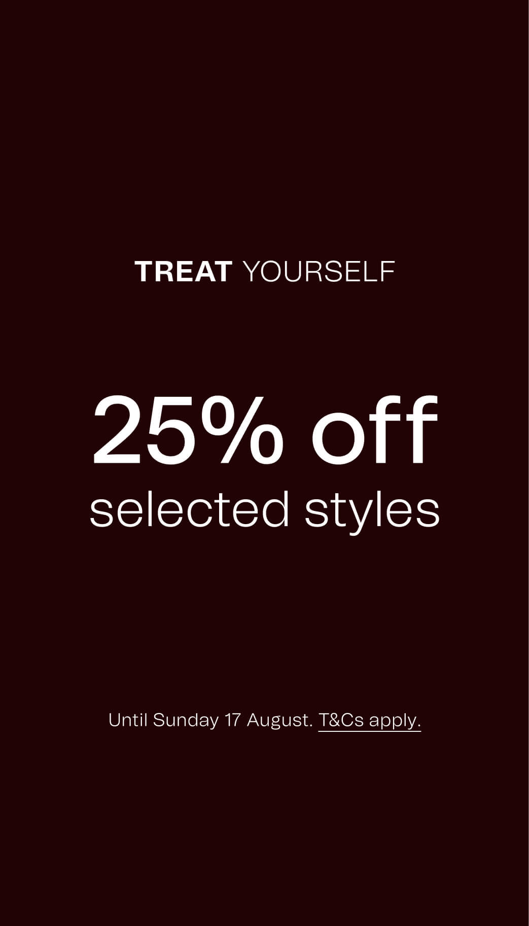 25% of full price