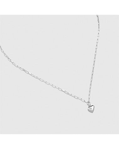 love locket sterling silver necklace