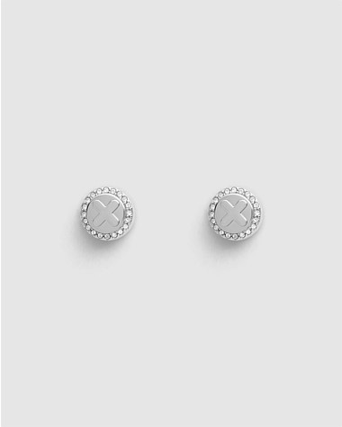 Figment Crystal Stud Earrings