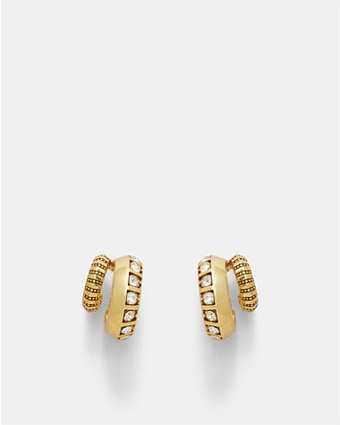 Melody Duo Hoop Earrings