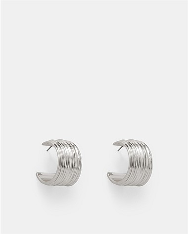 Bassline Hoop Earrings