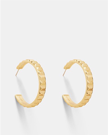 Slay To The Rhythm Large Hoop Earrings