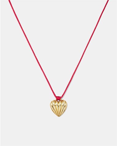 Bondi Heart Cord Necklace