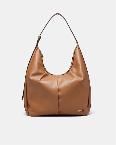 Donna Large Zip Hobo Bag