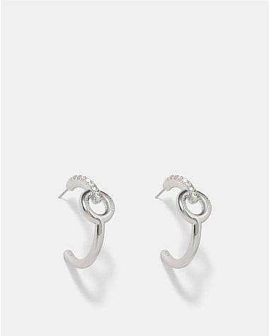 Circulate Large Hoop Earrings