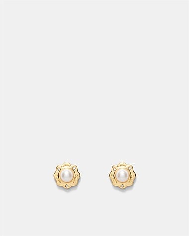 Just Perfect Pearl Stud Earrings