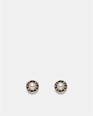 Ring Ring Stud Earrings