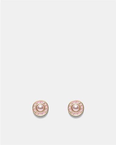Ring Ring Stud Earrings