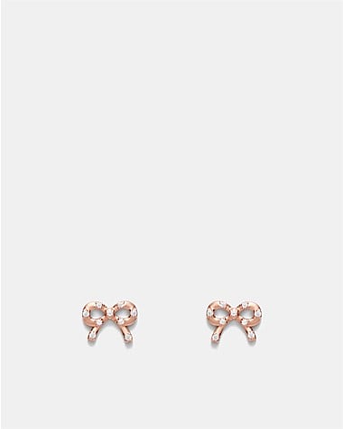 Baby Bow Stud Earrings