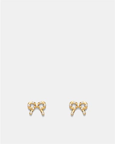 Baby Bow Stud Earrings