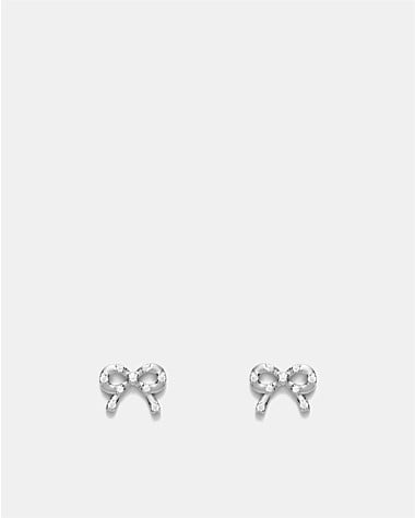 Baby Bow Stud Earrings