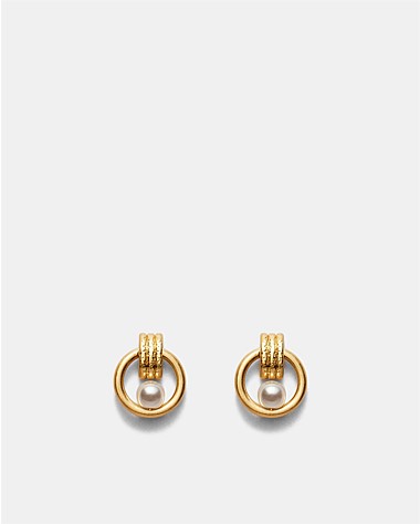 Clique Pearl Stud Earrings