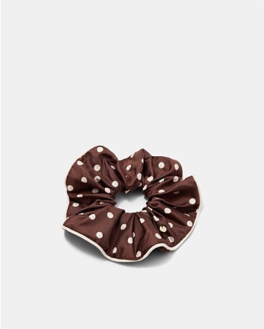 Polka Dot Scrunchie
