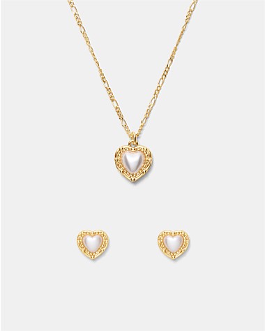 Maybelle Necklace Earrings Set