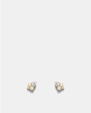 Opalescent Stud Earrings