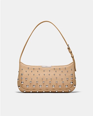 Cove Slim Studded Shoulder Bag