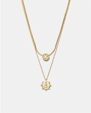 Amulet Duo Necklace