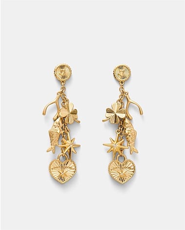 Fortuna Charm Earrings