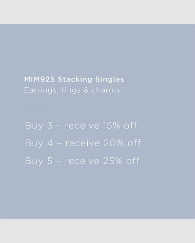 Clinch Sterling Silver Single Hoop Earring