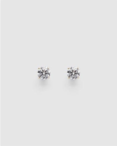 Dia-Mim 1 Carat Stud Earrings