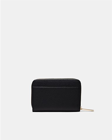 Patch Leather Medium Wallet