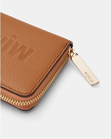 Patch Leather Medium Wallet