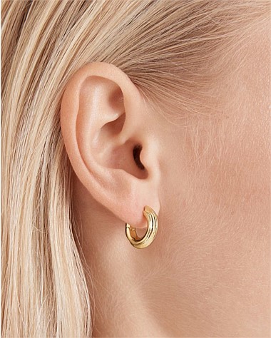 Lets Groove Hoop Earrings