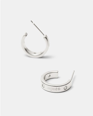 Lucent Small Hoop Earrings