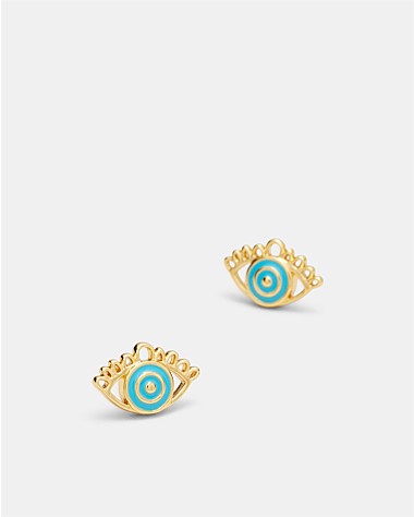 Envious Eye Stud Earrings