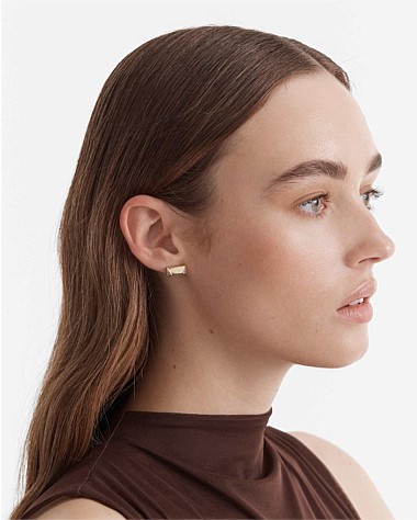 Slay To The Rhythm Pave Stud Earrings