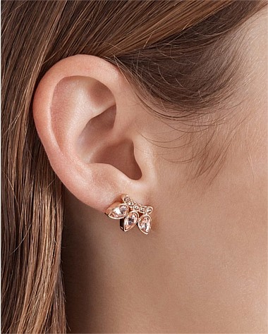 I Feel Love Mini Ear Climber Stud Earrings