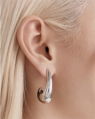 The Podium Hoop Earrings