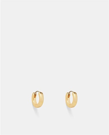 Enliven Charm Hoop Earrings