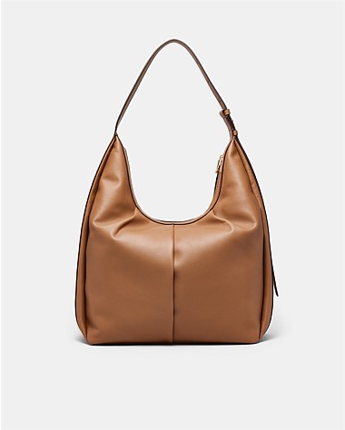 Donna Large Zip Hobo Bag