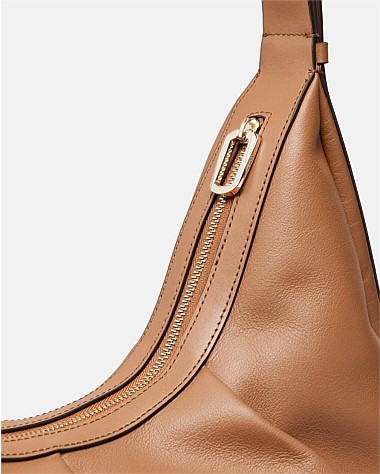 Donna Large Zip Hobo Bag