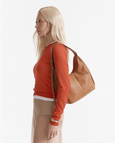 Donna Small Zip Hobo Bag